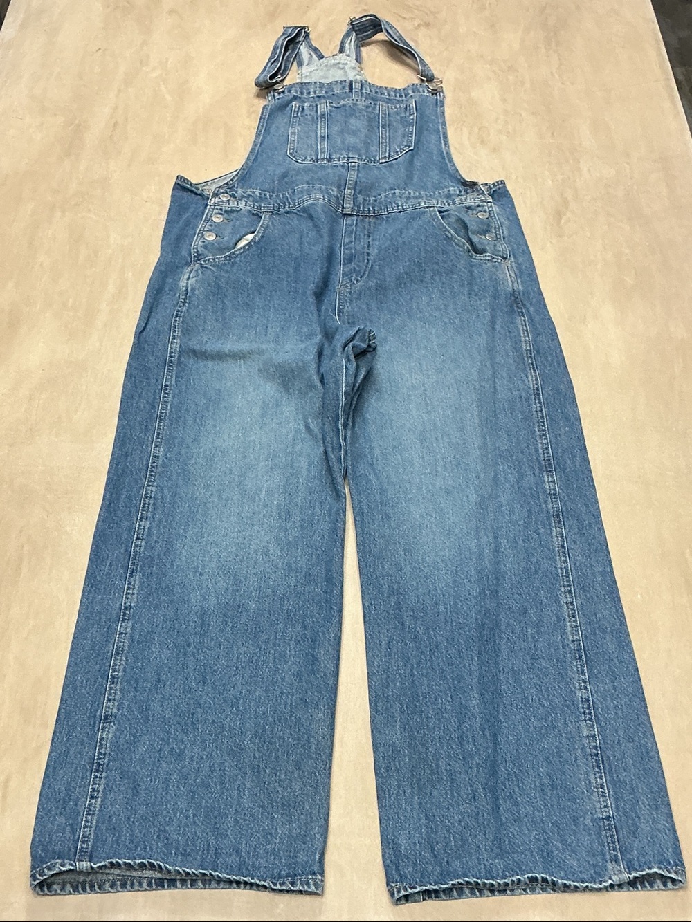 Levi's Blue Denim Women's Overalls Size XL